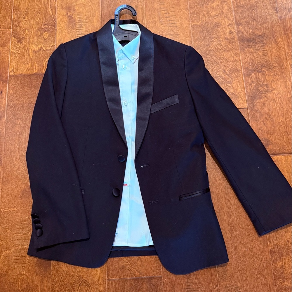 Calvin Klein Boys Tuxedo and NWT Dress Shirt
